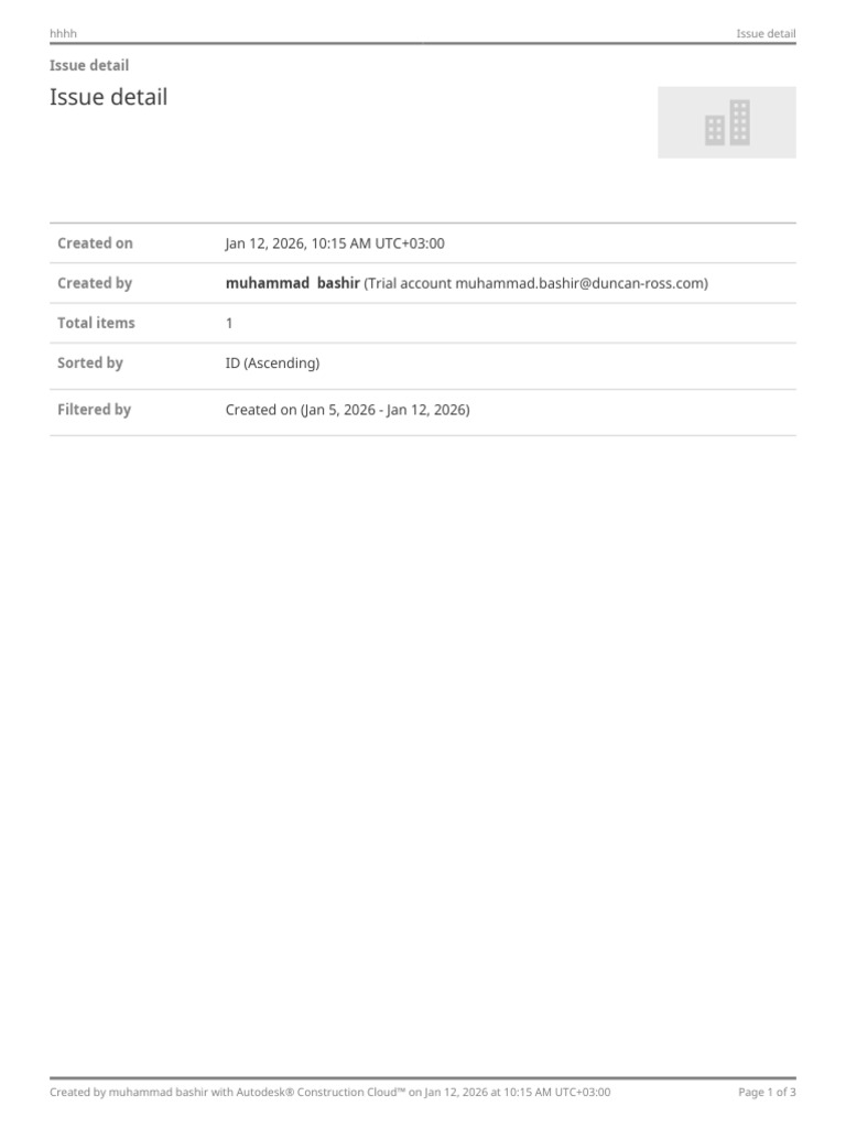 Issue Detail-202601120715 | PDF