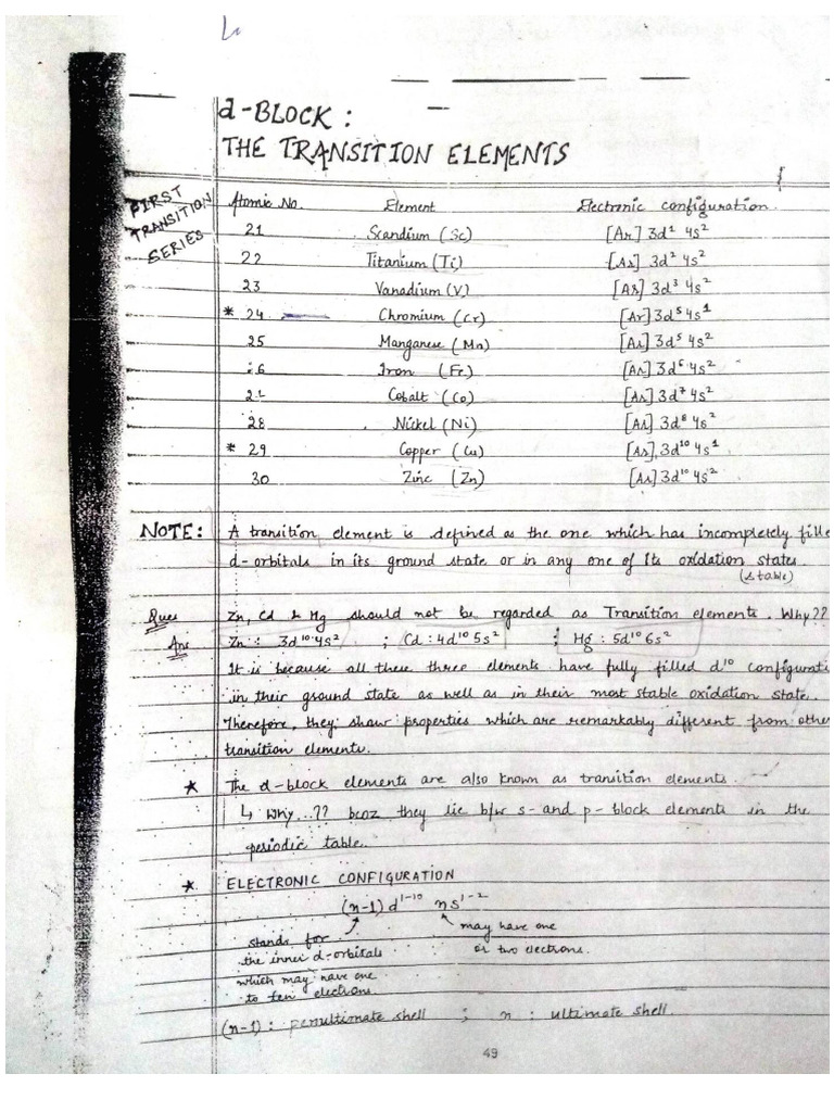 D & F Block Notes | PDF