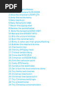 Woobles Codes Master List PDF Free | PDF | Http Cookie | Crochet