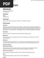 Complete Albendazole Information From Drugs
