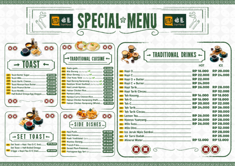 Menu Reguler 4 Nyonya | PDF