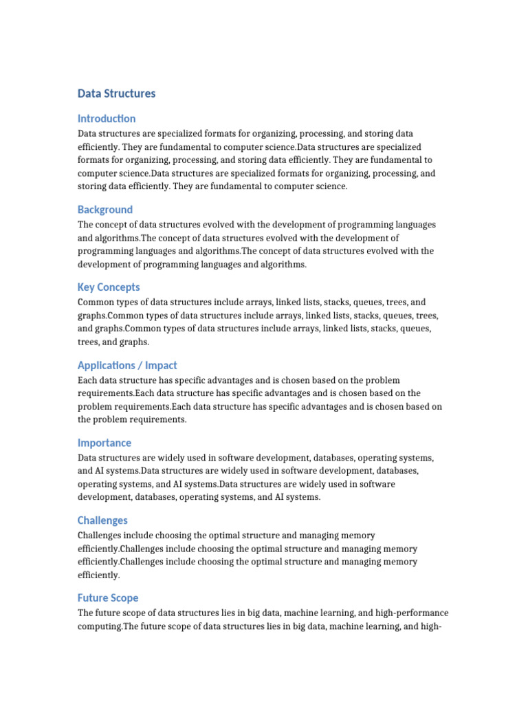 Data Structures Scribd Ready | PDF | Data Structure | Operating System