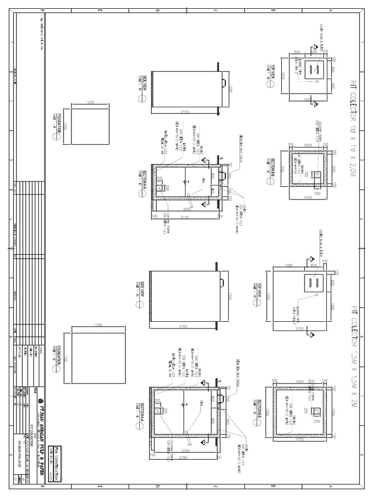 Concrete Pit Collector & Box Control | PDF