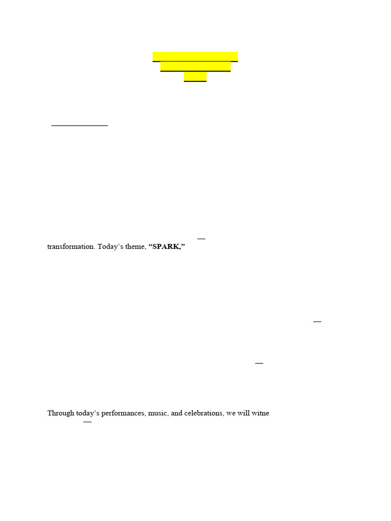 Annual Day Script Day 2 (Final) | PDF