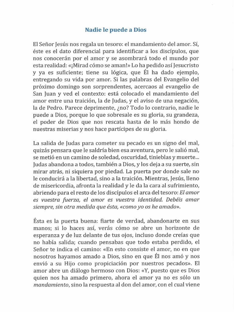 13 06 2025 Homilia Obispo José Manuel Lorca Planes | PDF