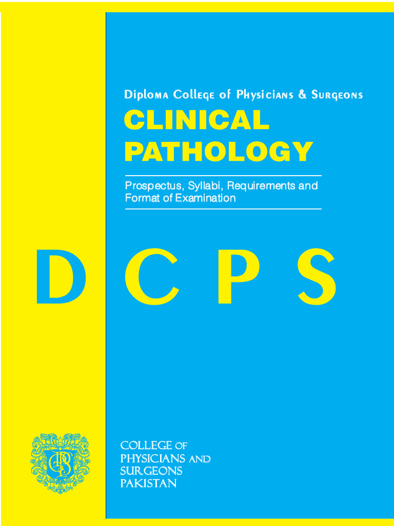 Clinical Patholog -DCPS (1) | PDF