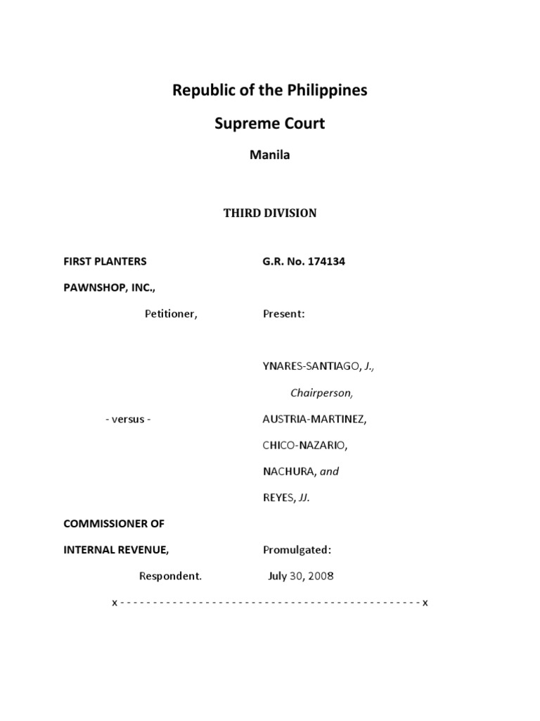First Planters v. CIR PDF Banks Value Added Tax