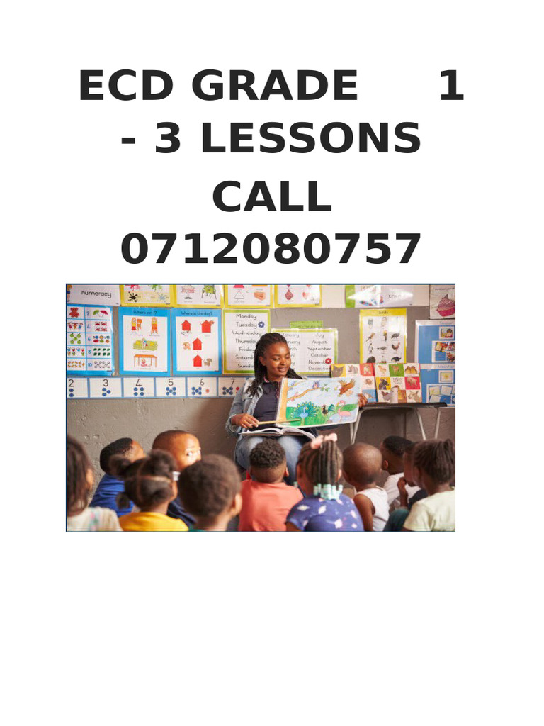 Ecd Grade 1 | PDF