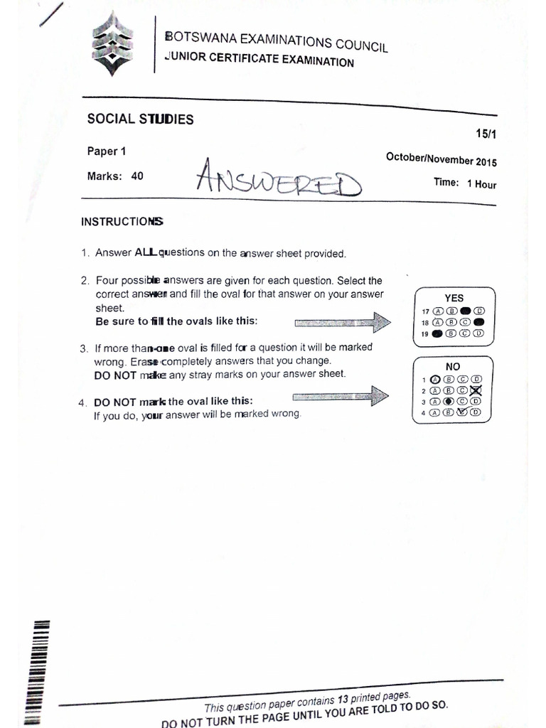 Social Paper 1 2015 (JCE) | PDF