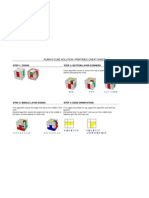 Rubik's Cude Help Guide