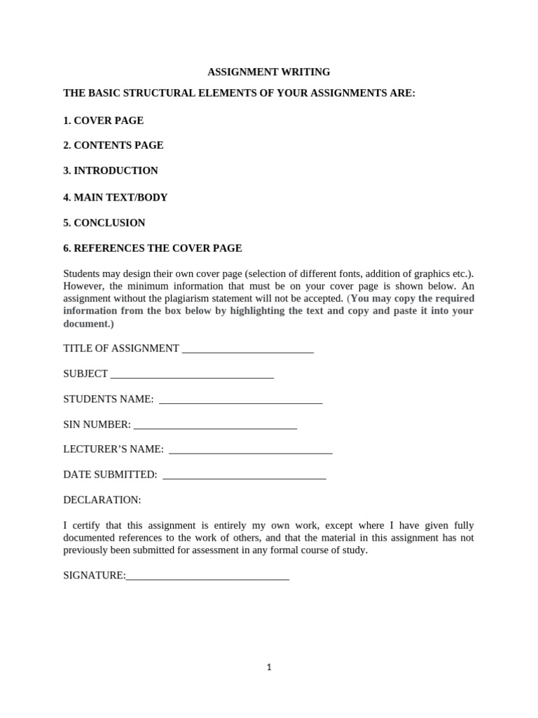 How To Write An Assignment | PDF | Argument | Written Communication