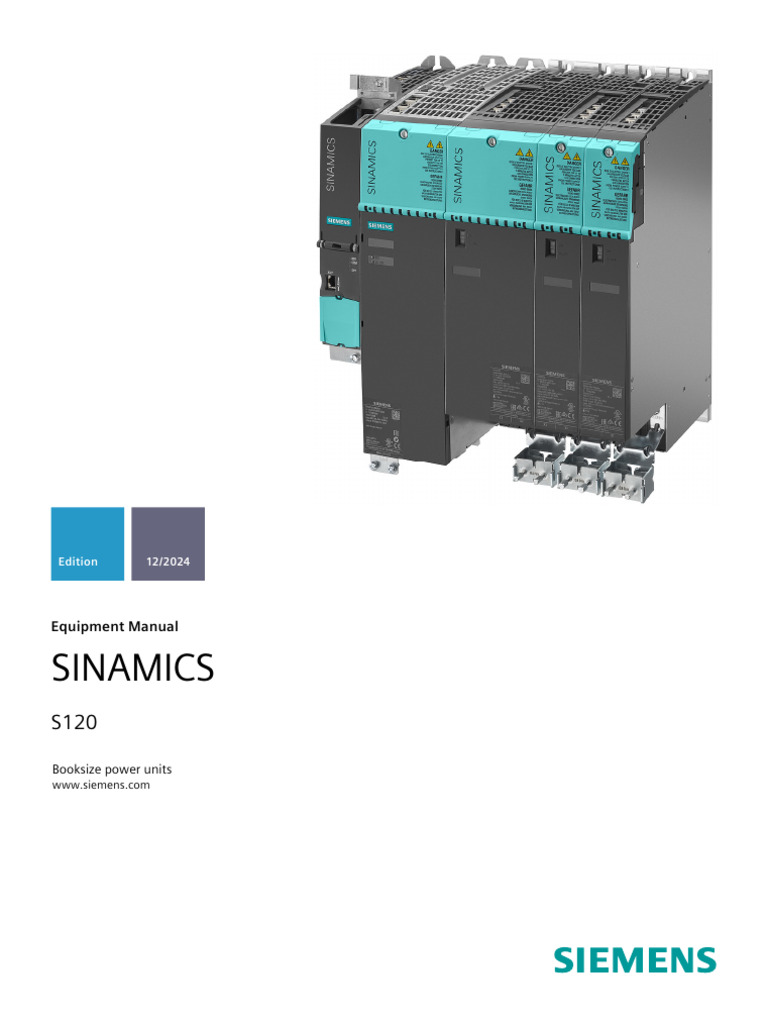 S120 Booksize Equip Man 1224 en-US | PDF | Electrical Engineering ...