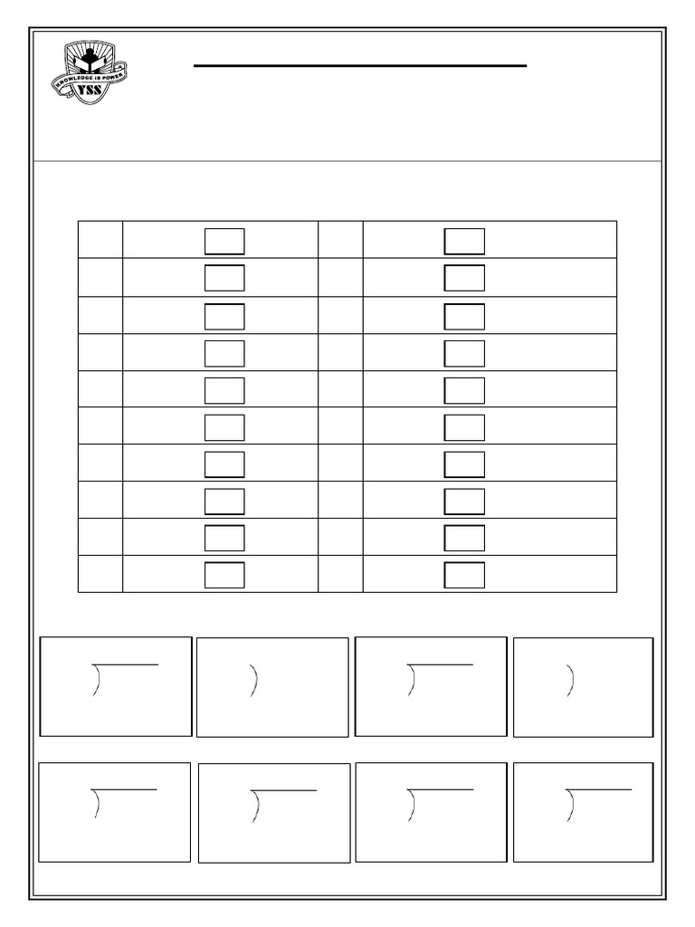 Grade II Division Test | PDF