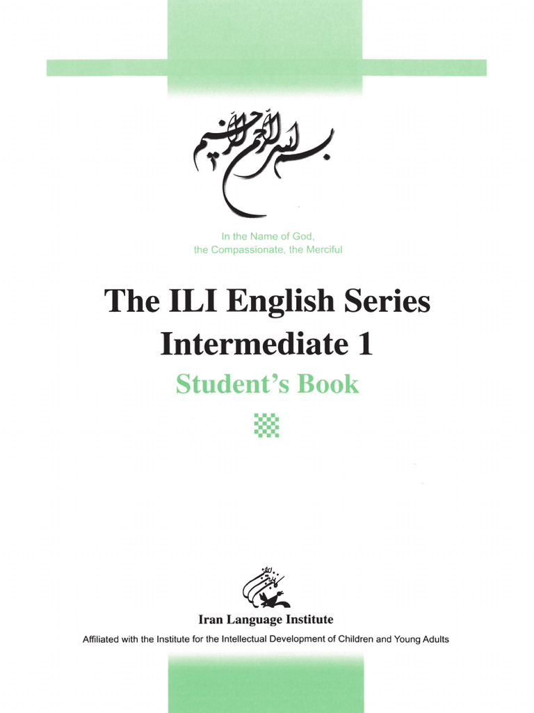 Intermediate 1 Student Book | PDF