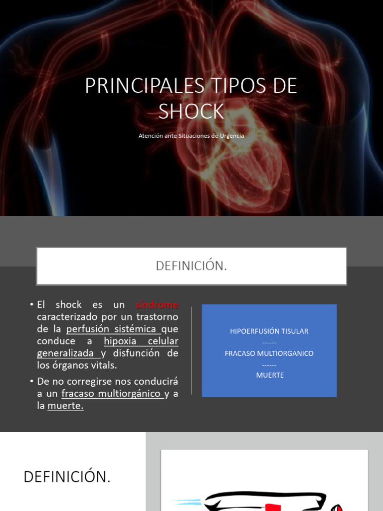 Shock ASU | PDF | Choque (circulatorio) | Corazón