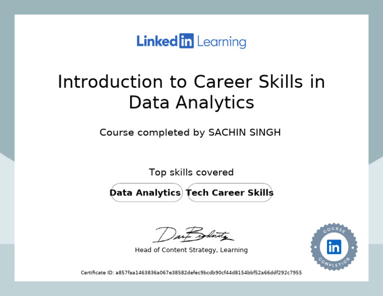 CertificateOfCompletion_Introduction to Career Skills in Data Analytics ...