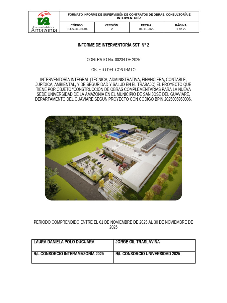 INFORM SST INTER 02 | PDF | Seguridad y salud ocupacional | Valores