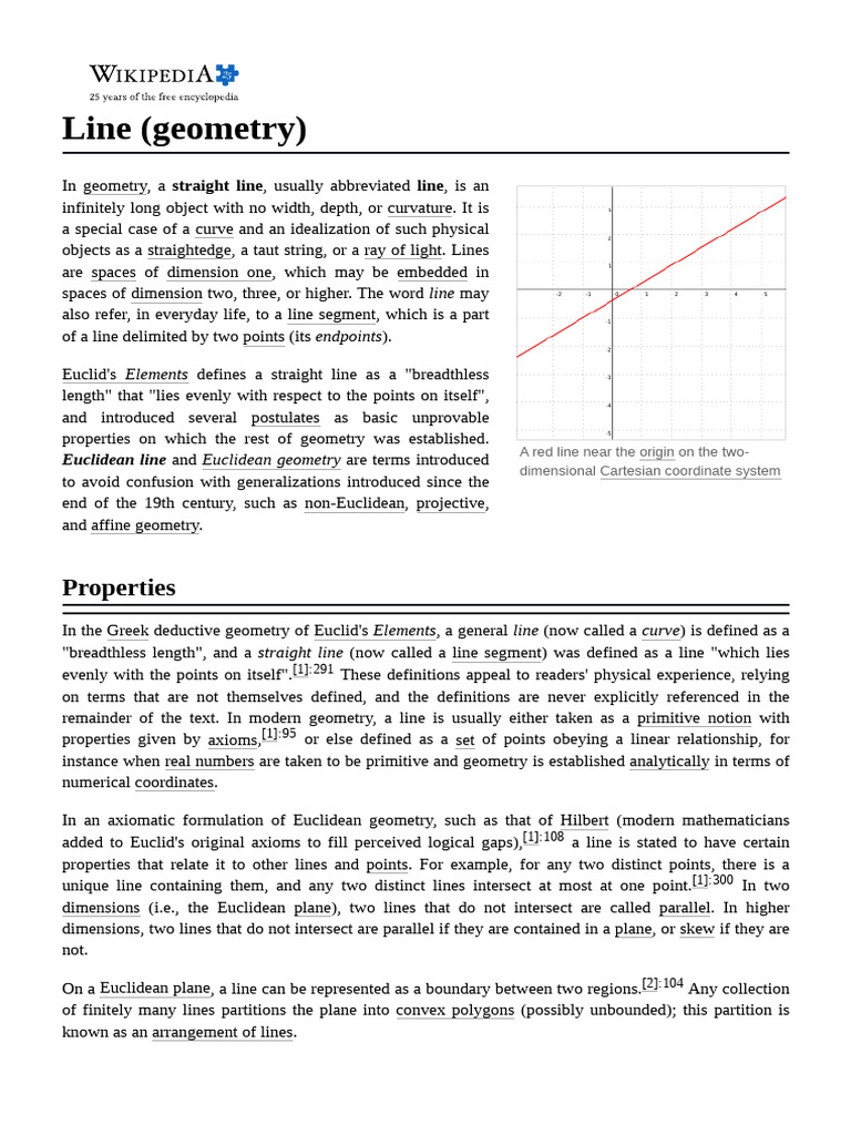 Line (Geometry) | PDF | Line (Geometry) | Geometry