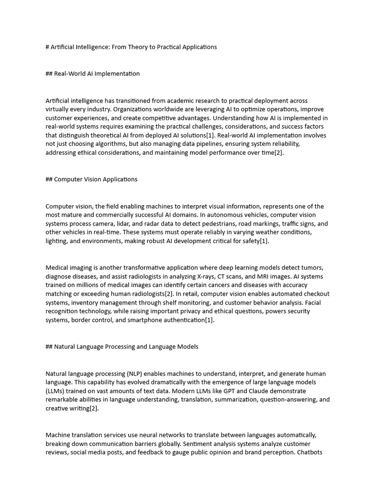 Artificial Intelligence | PDF | Artificial Intelligence | Intelligence ...