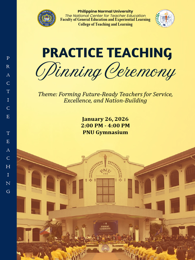 Pinning Ceremony 2026 Program Updated Final | PDF