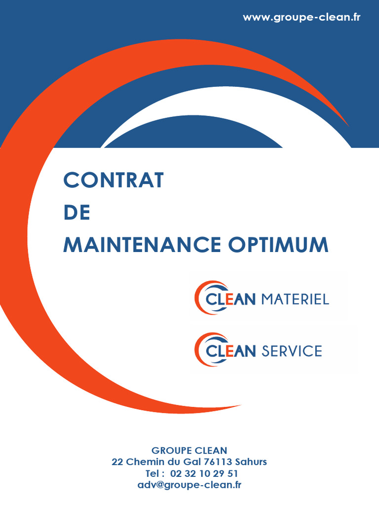 Contrat de Maintenance | PDF