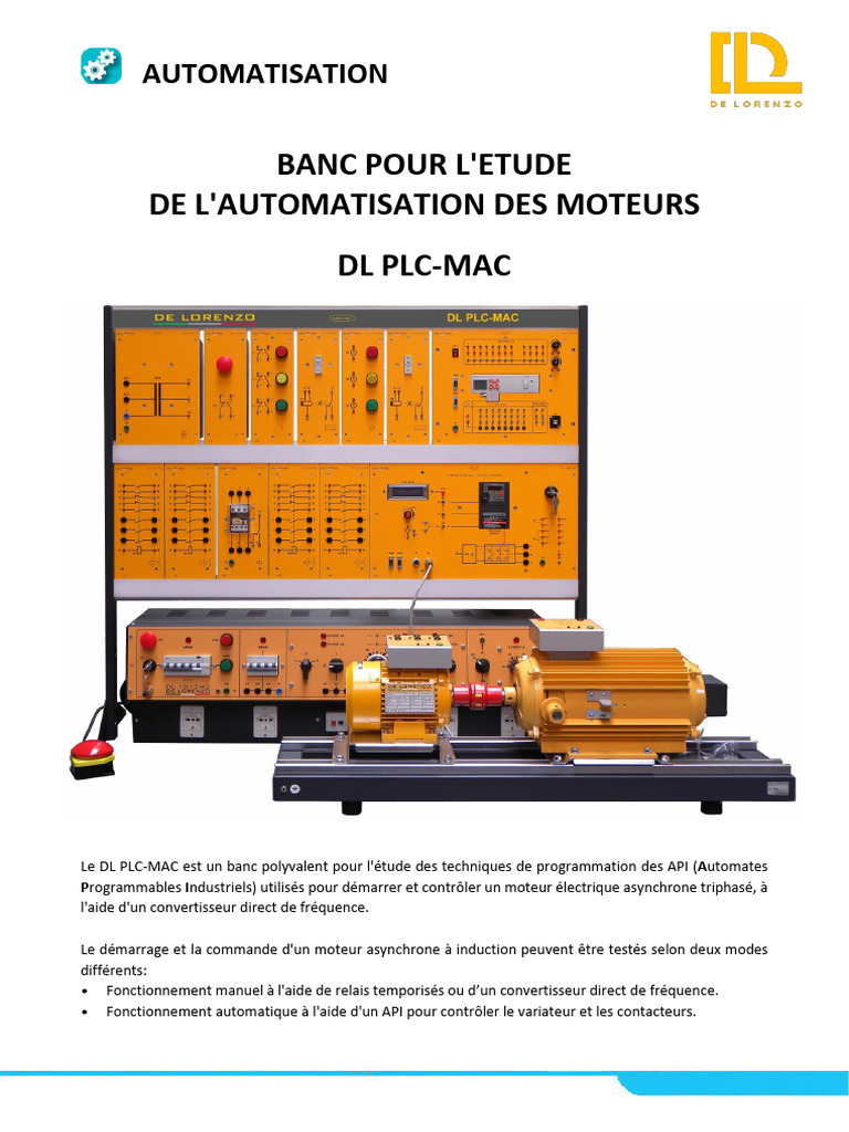 Letude de Lautomatisation | PDF | Automate programmable industriel ...