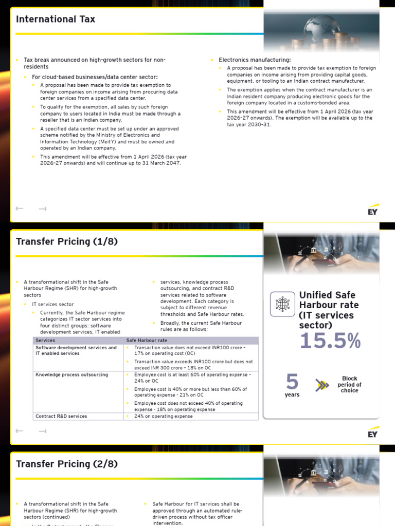 Union Budget 2026 27 Highlights 10 18 | PDF | Income Tax | Taxes