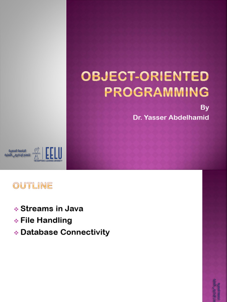 Eelu Oop Week10 Io Database | PDF | Software | Computing