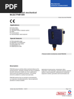 SPD910 Differential Air Pressure Switch | PDF | Switch | Pressure ...