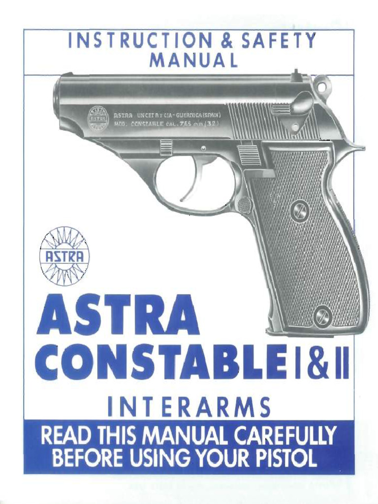 Astra Constable I II EN | PDF