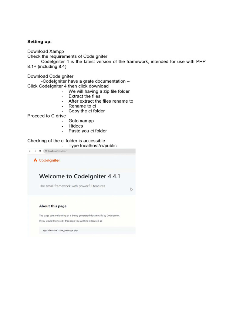 CodeIgniter Tagalog Tuts | PDF