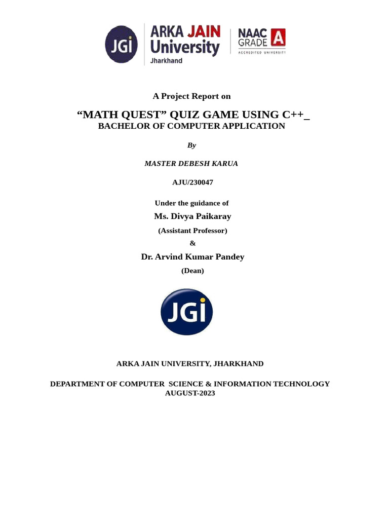 Project by Master | PDF | Mathematics | Computing
