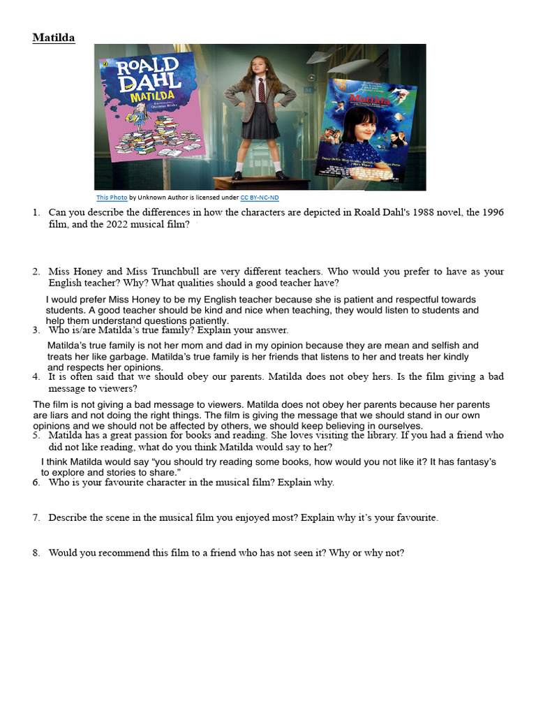Matilda | PDF