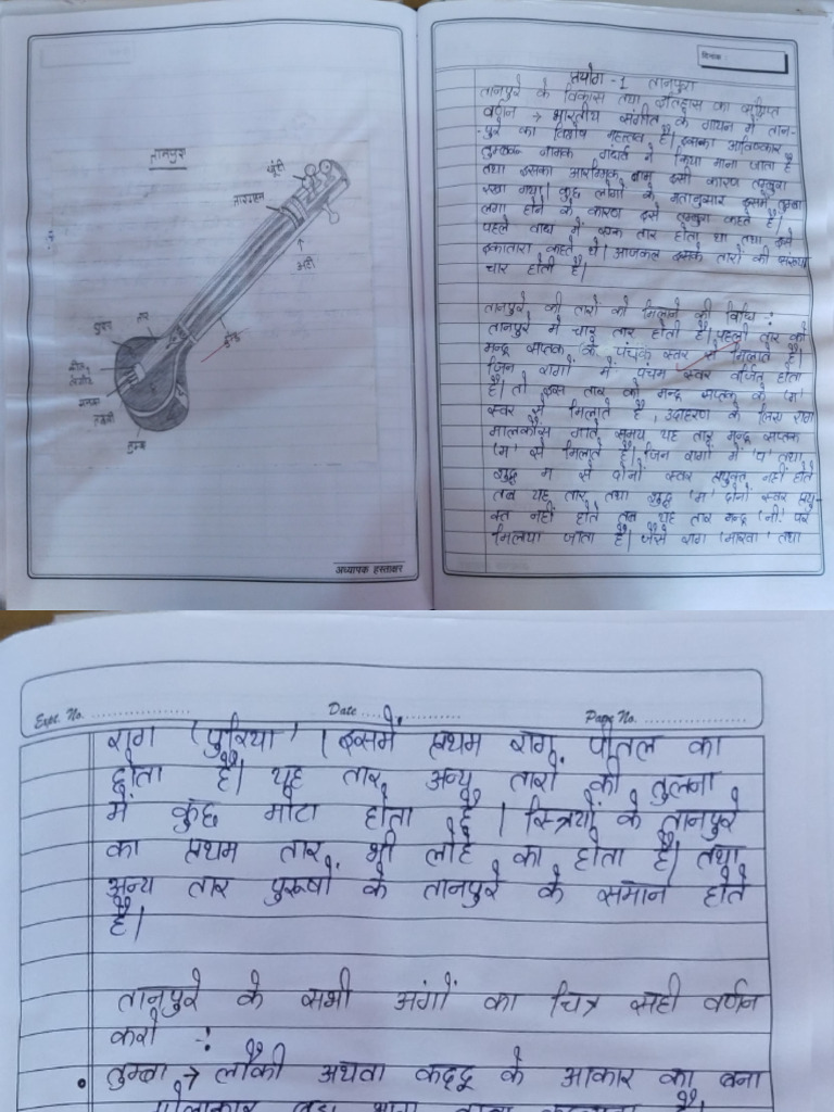 Music Practical File | PDF