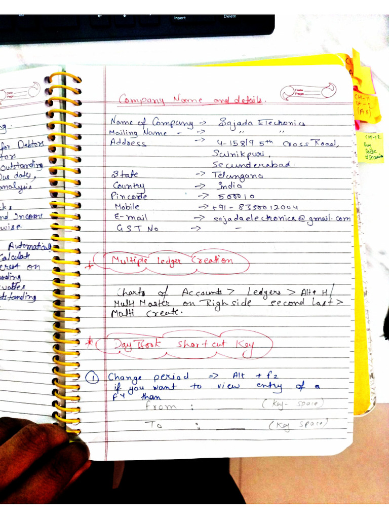 11th Accounting Notes | PDF