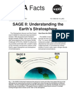 Facts: SAGE II: Understanding The Earth's Stratosphere