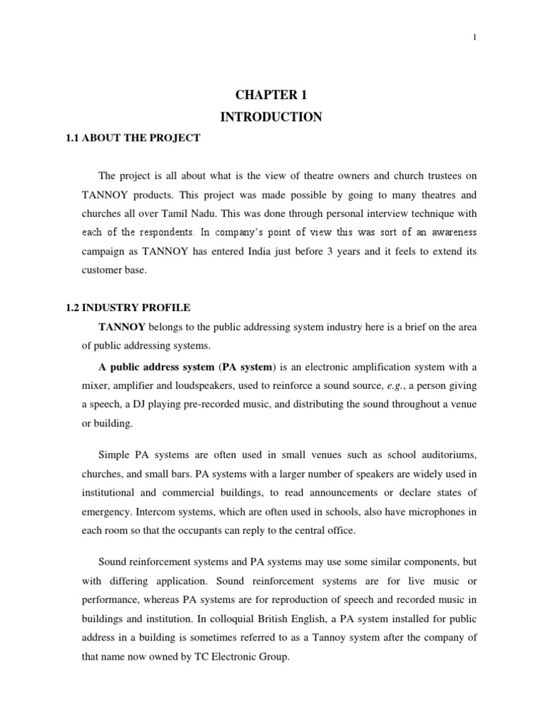 school tannoy system