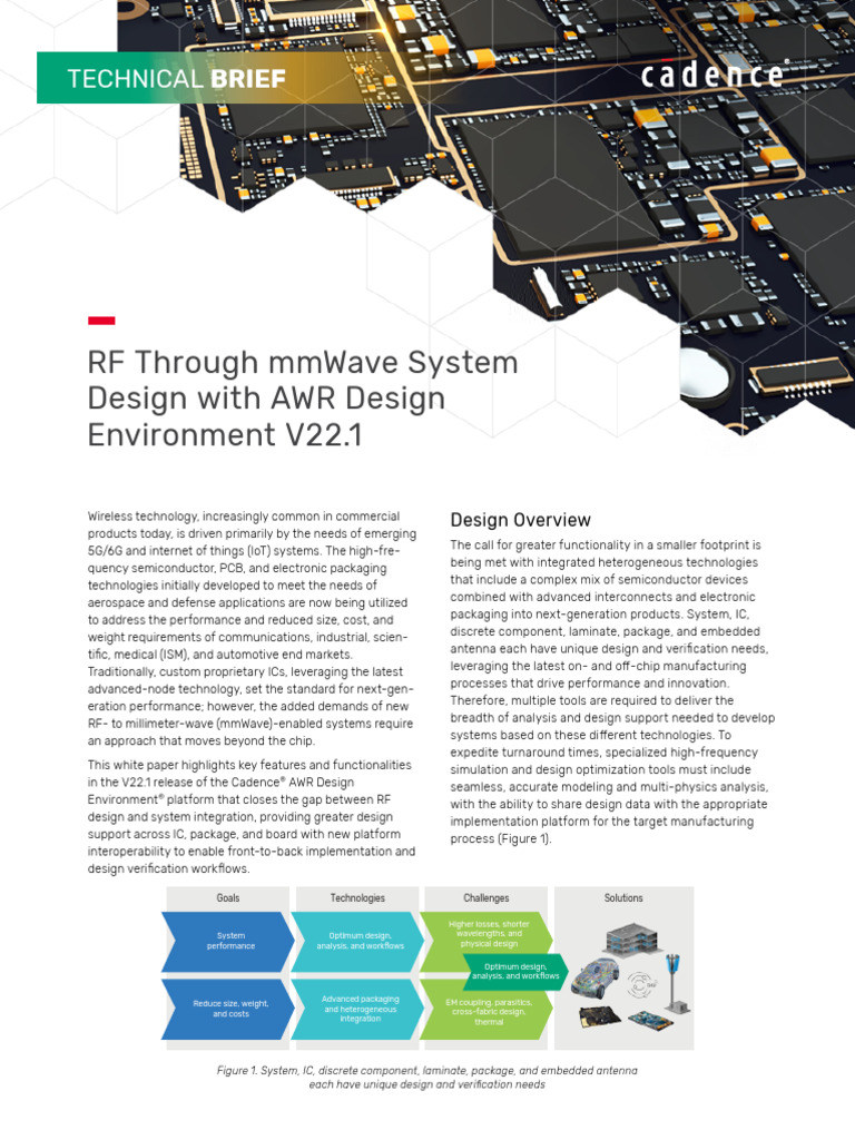 Rf Through Mmwave System Design With Awr Design Environment v22 1 Tb ...