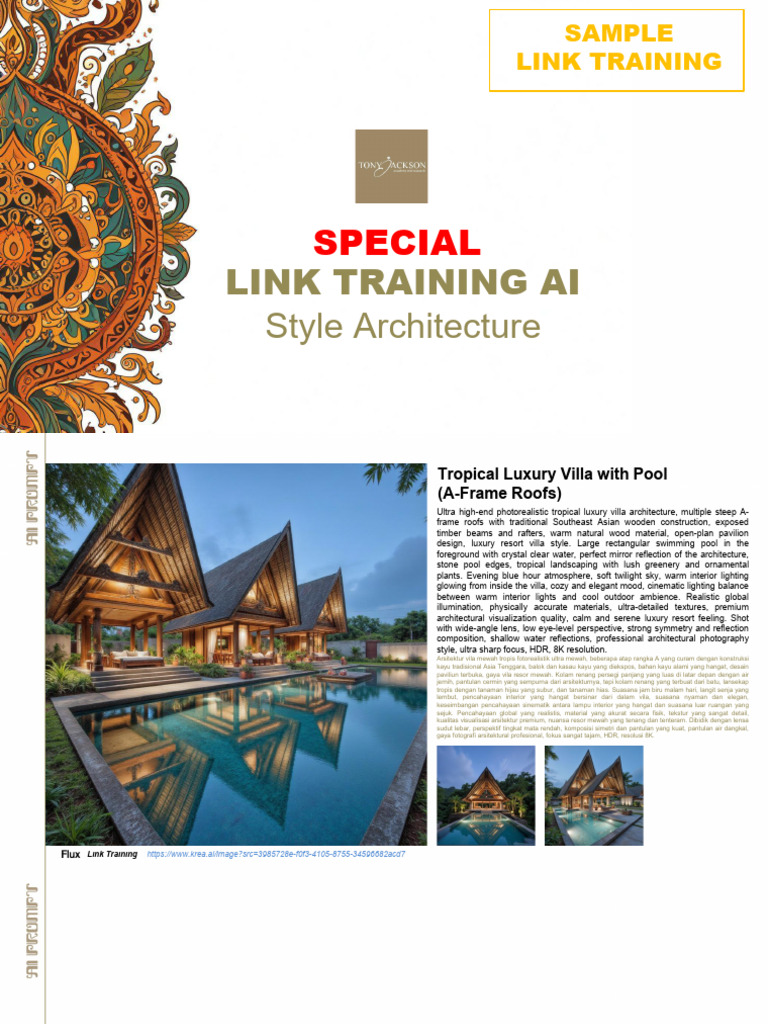 Sample Link Training Ai - Style Architecture | PDF