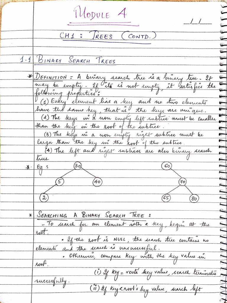 Module 4 Chapter 1 Ds | PDF