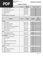 Kakeibo Budgeting Guide & Template | PDF | Expense | Money