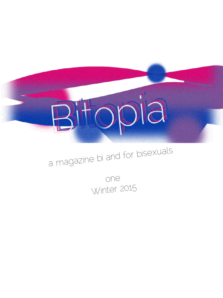 Bitopia Zine | PDF | Bisexuality | Crochet
