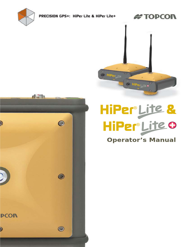 HiperLitePlus Manual Operators | PDF | Global Positioning System ...