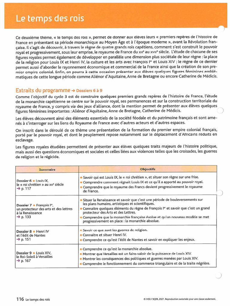 MDI Histoire T2 | PDF