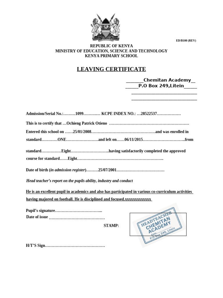 Patrick Leaving Cert. | PDF