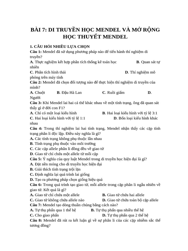 Tài Liêu 1 | PDF
