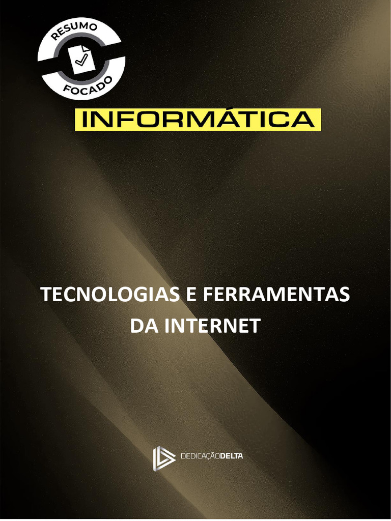 D - Informatica - Tecnologias e Ferramentas Da Internet | PDF ...