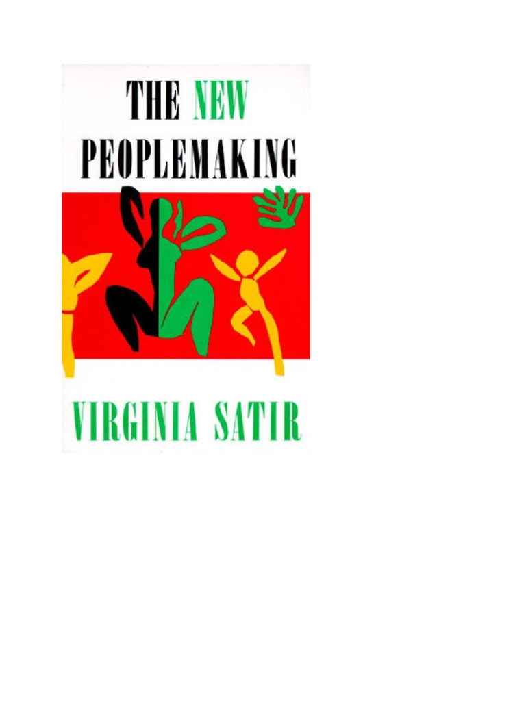 The New Peoplemaking 9780831400705 | PDF | Self Esteem | Family