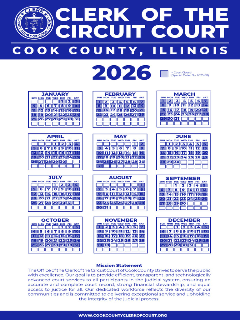 CCC Full Calendar 2026 | PDF