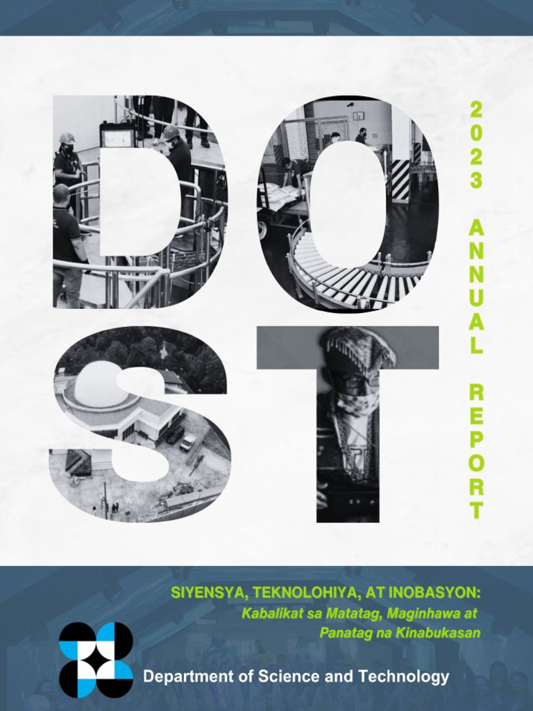 2023 DOST Annual Report As of Nov. 14 2025 - Signed | PDF | Genomics ...
